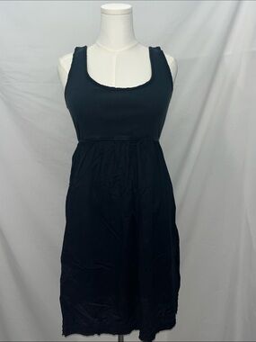 Converse Black Scoop Neck Tank Midi Dress